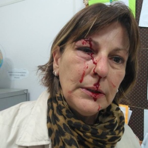 Aluno que agrediu professora em SC deve ter punição Aluno que agrediu professora em SC deve ter punição